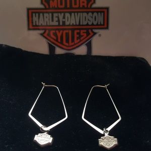Harley Davidson earings